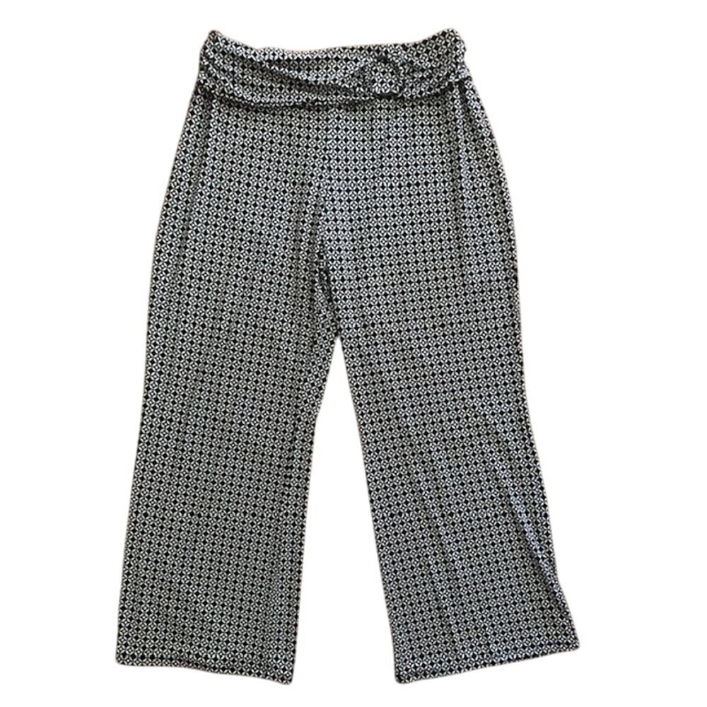 Ladies Robert Louis Pants  -  Size XL  -  Black/white